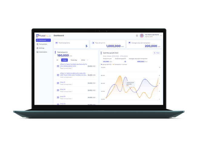 Trustedpay portal preview